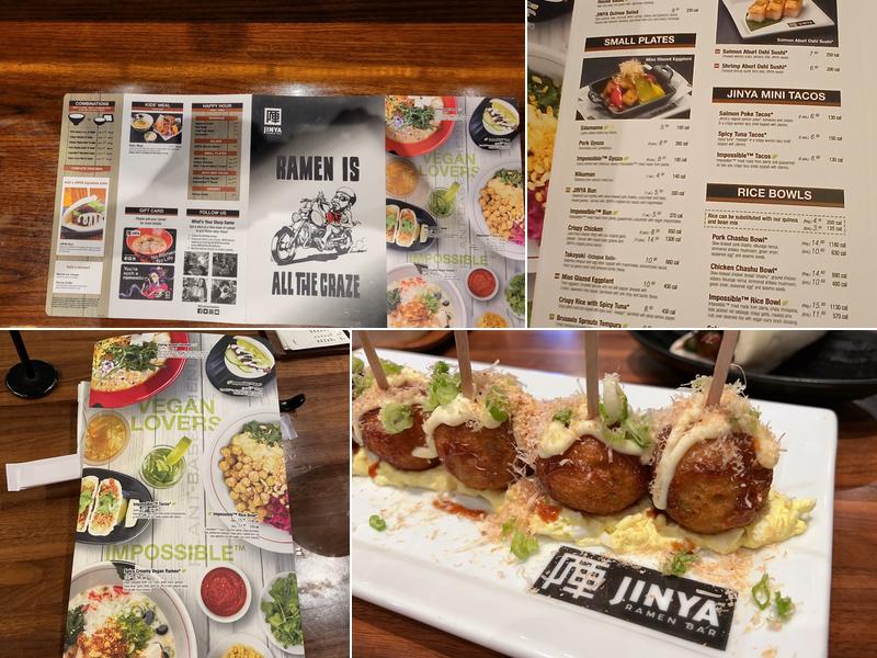 JINYA Ramen Bar - Omaha Menu