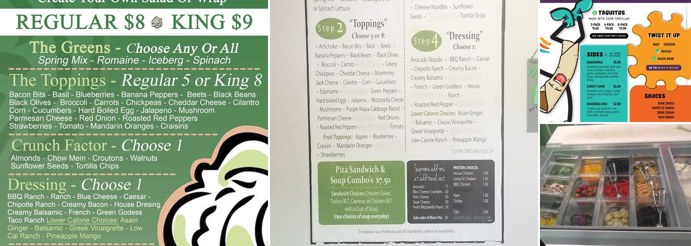 LettUsKnow Menu