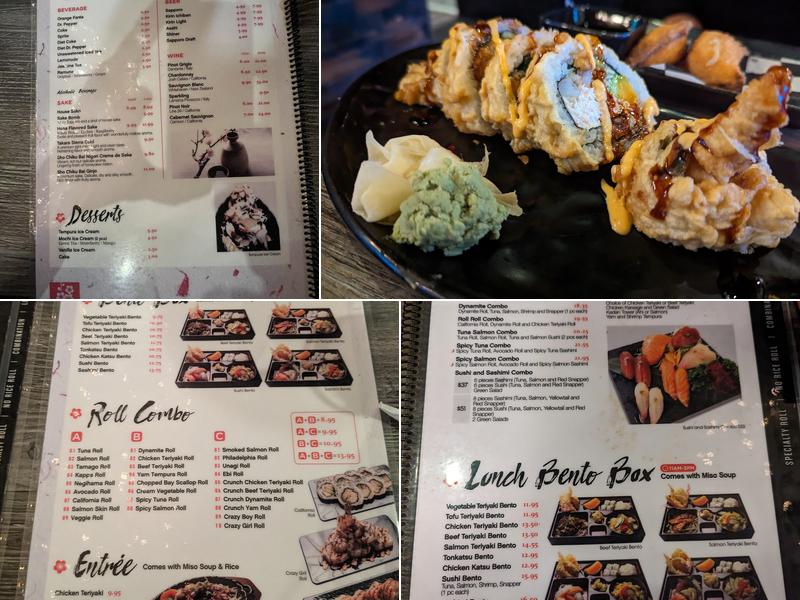 Sushi Kadan Menu