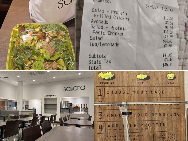 Salata Menu