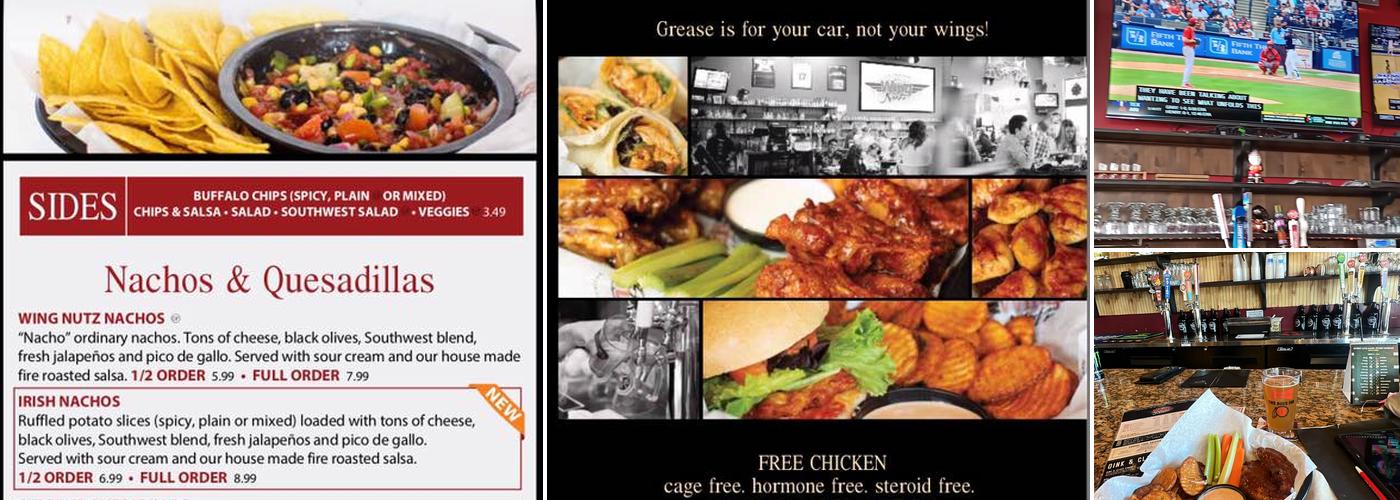 Wing Nutz Menu