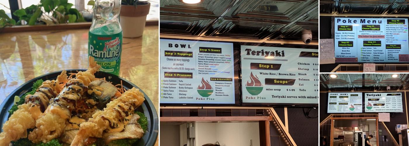 Poke Plus Madison Menu