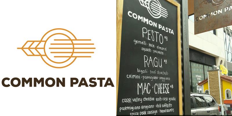 Common Pasta Menu