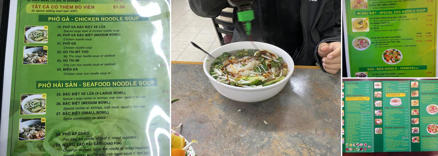 Phở #1 Menu