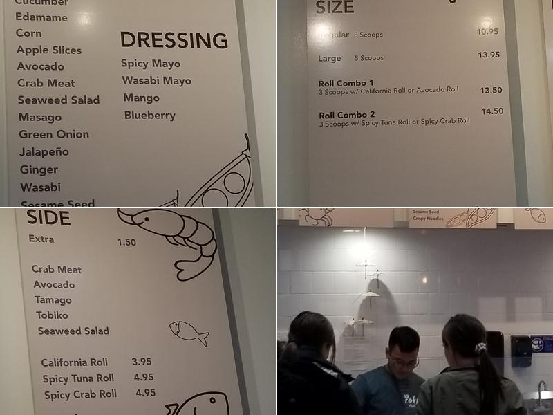 Poki Run Fremont Menu