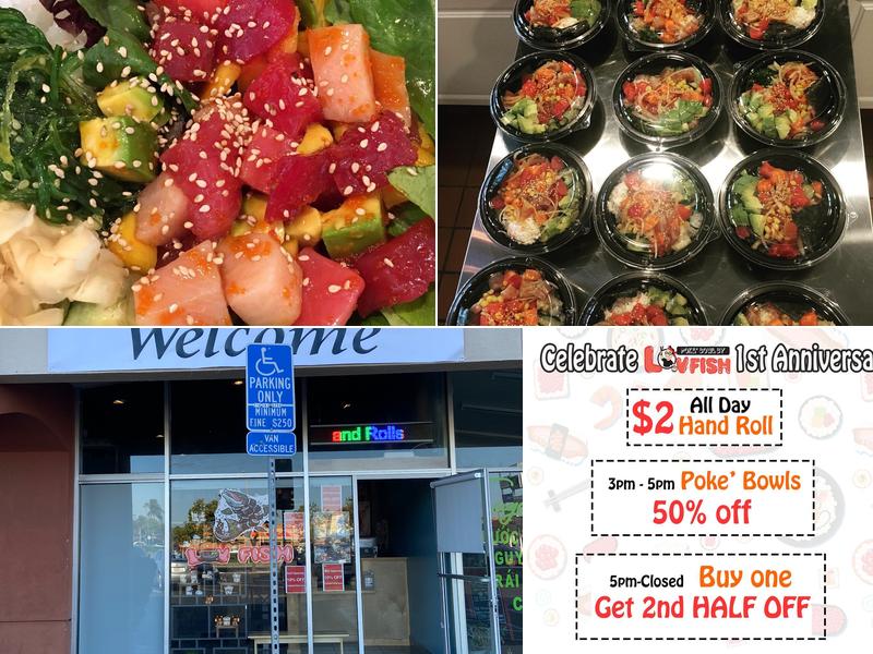 LUV FISH POKE’ BOWLS