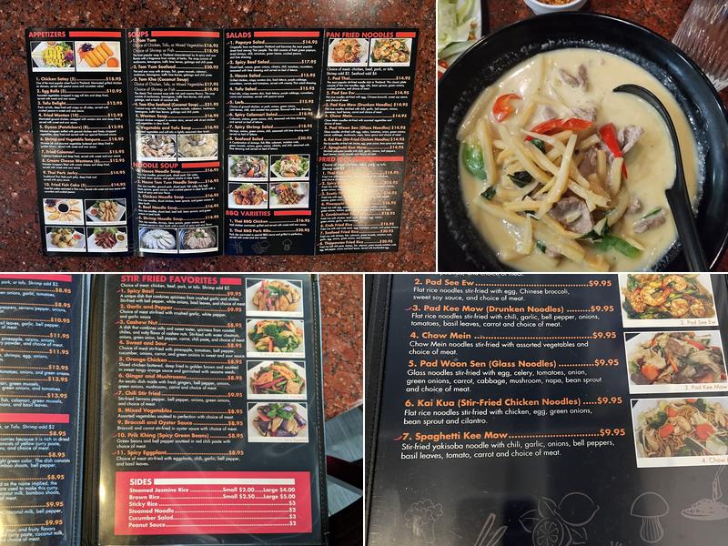 Thippawan Thai Restaurant Menu