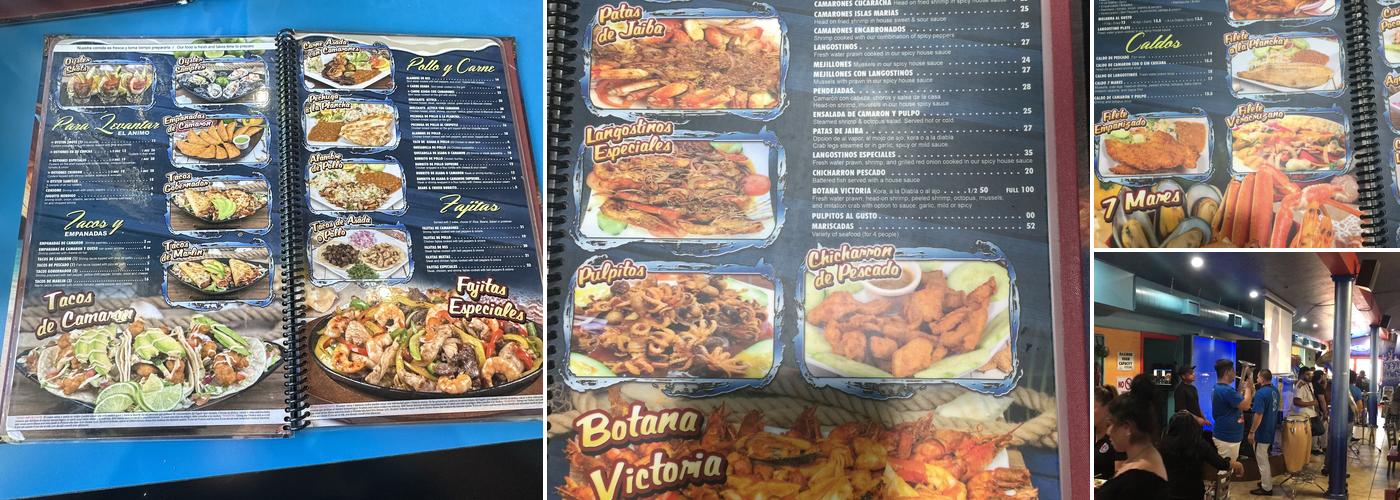 Mariscos Las Islas Marias corona Menu
