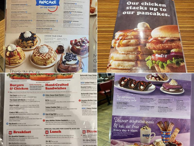 IHOP Menu