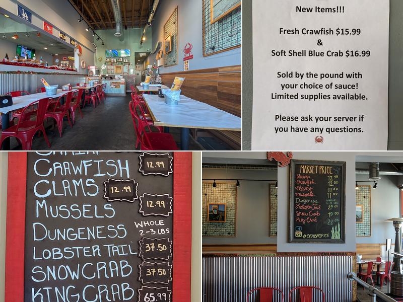 Ventura Crab N Spice Menu