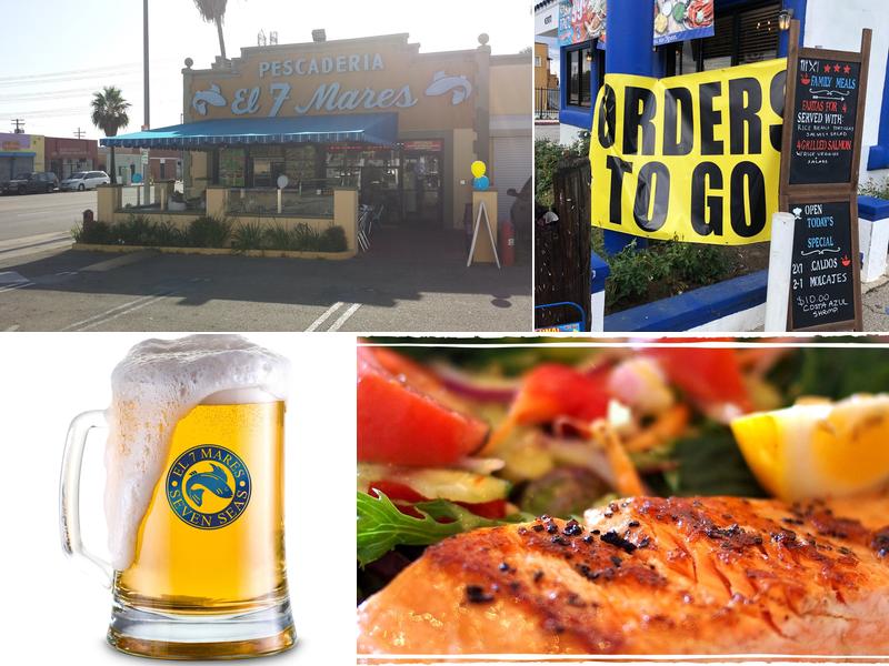 7 Mares Restaurant Menu