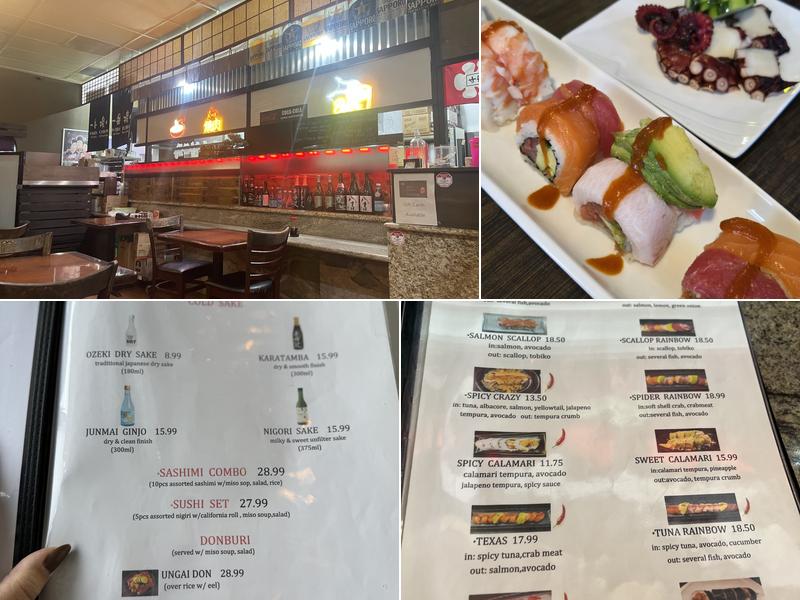 KAI Japanese Restaurant Menu