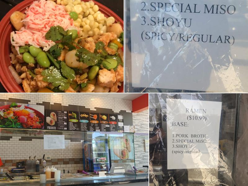 Hawaiian Poke & Ramen Menu