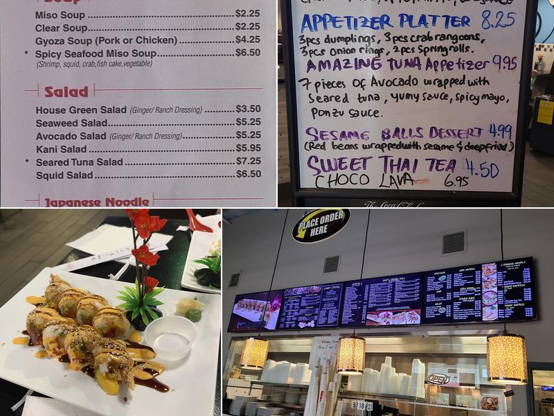 Hibachi Express & Sushi Menu