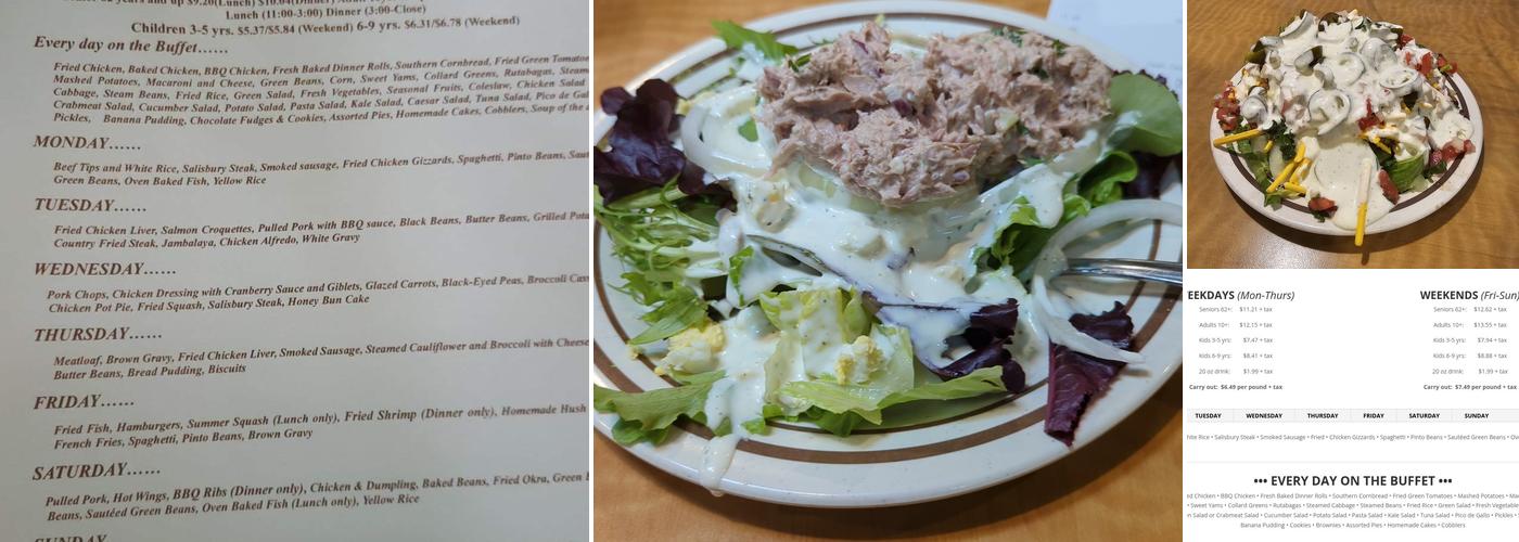 Fried Tomato Buffet Menu