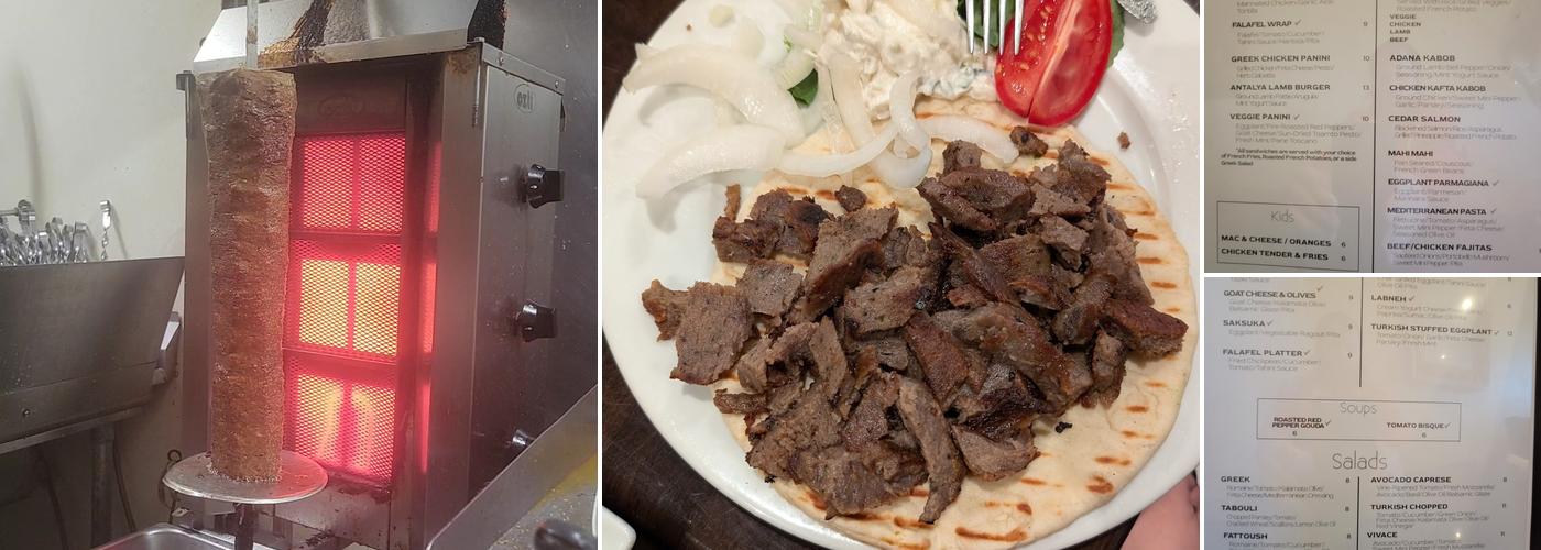 Vivace Mediterranean Cuisine Menu