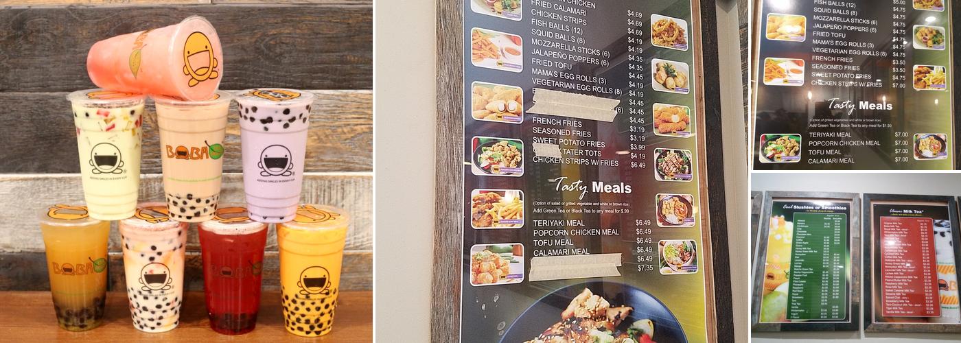 Boba Tea House Menu