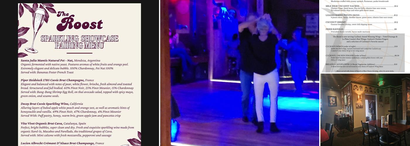 The Roost Menu