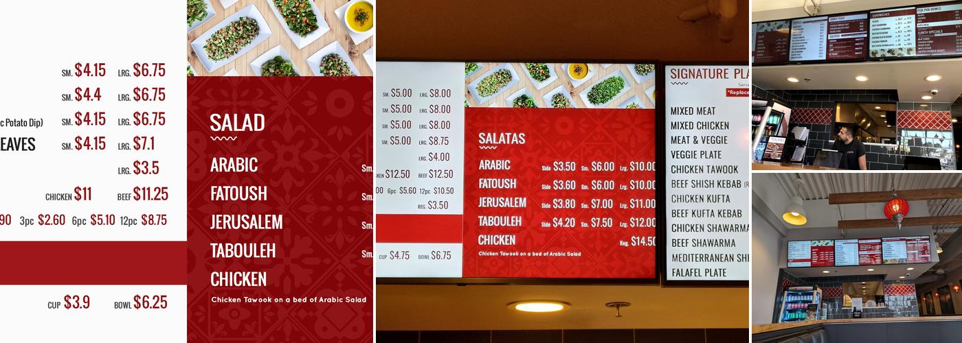 Pita Pita Mediterranean Grill Menu