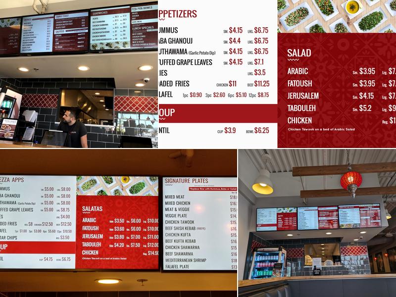 Pita Pita Mediterranean Grill Menu