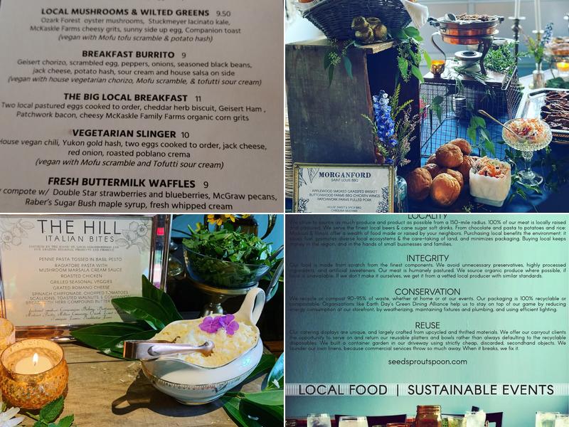 Seed Sprout Spoon Menu