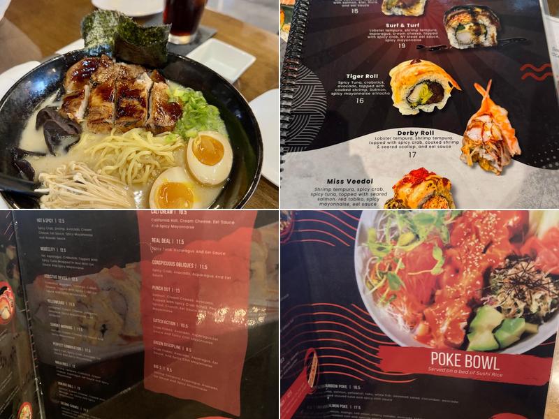 Misawa Hibachi & Sushi Bar Menu