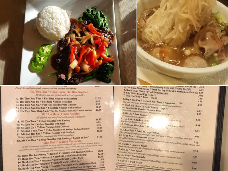 Saigon Hut Menu