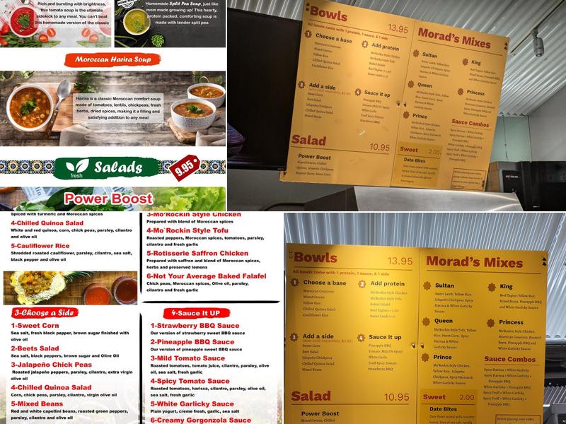 Mo'Rockin Fusion Menu