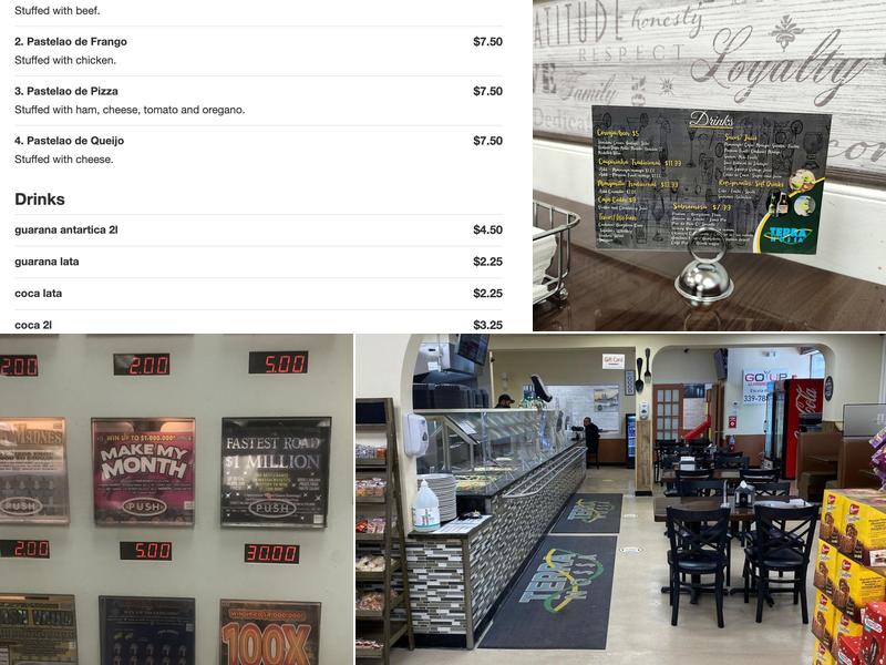 Terra Nossa Center Market Menu