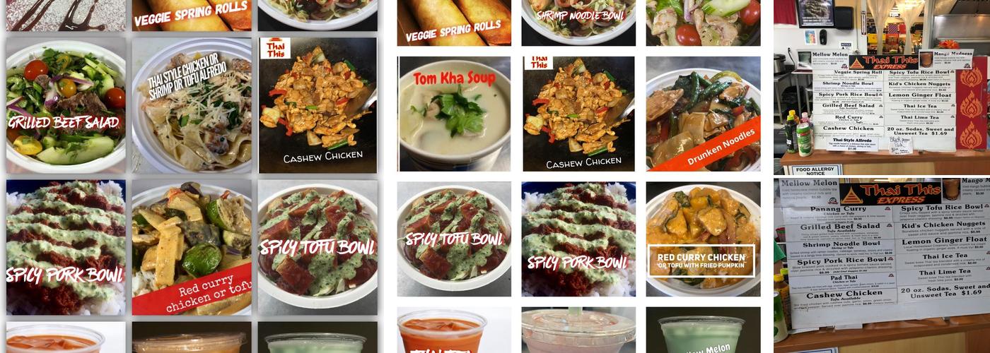Thai This Express Menu