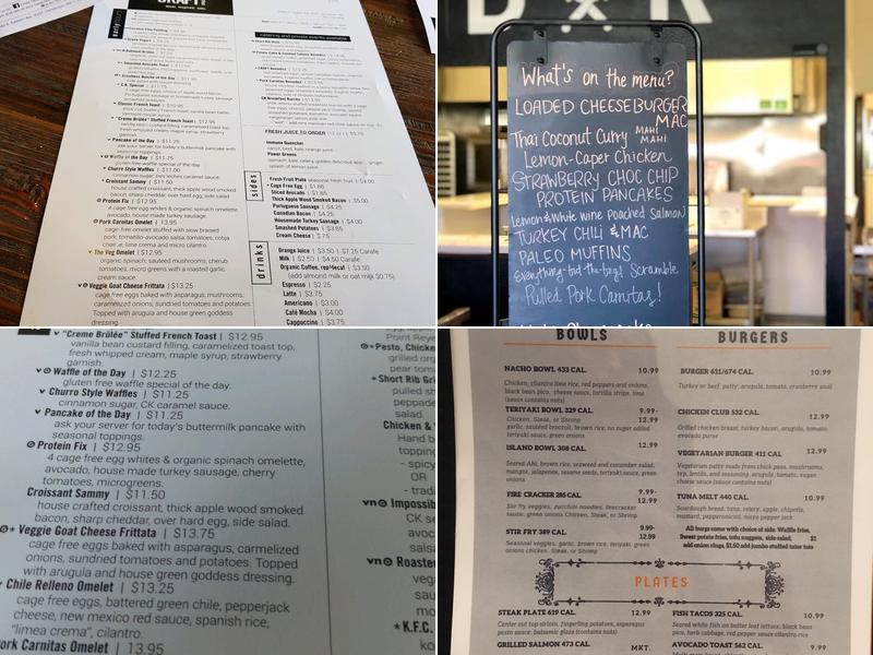 Diced Kitchen Menu