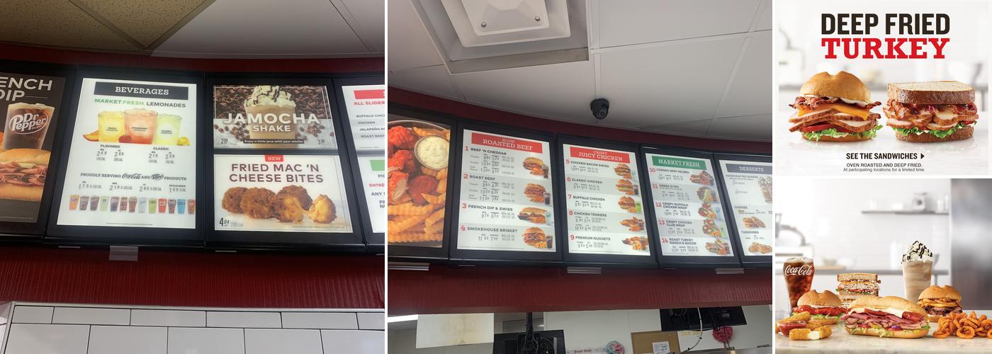 Arby's Menu