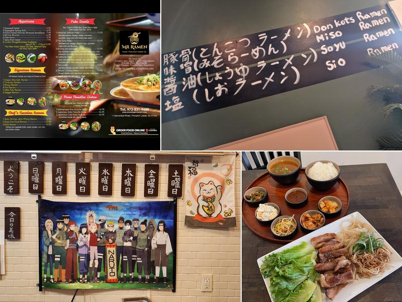 Mr. Ramen + Miss Korea Menu