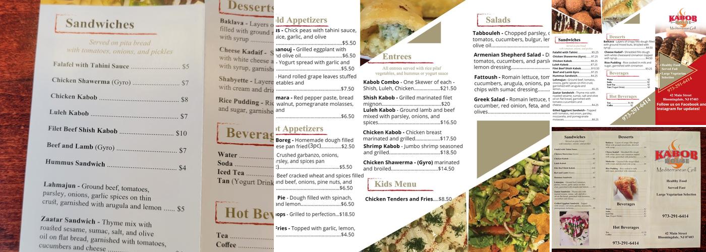 Kabob House Menu