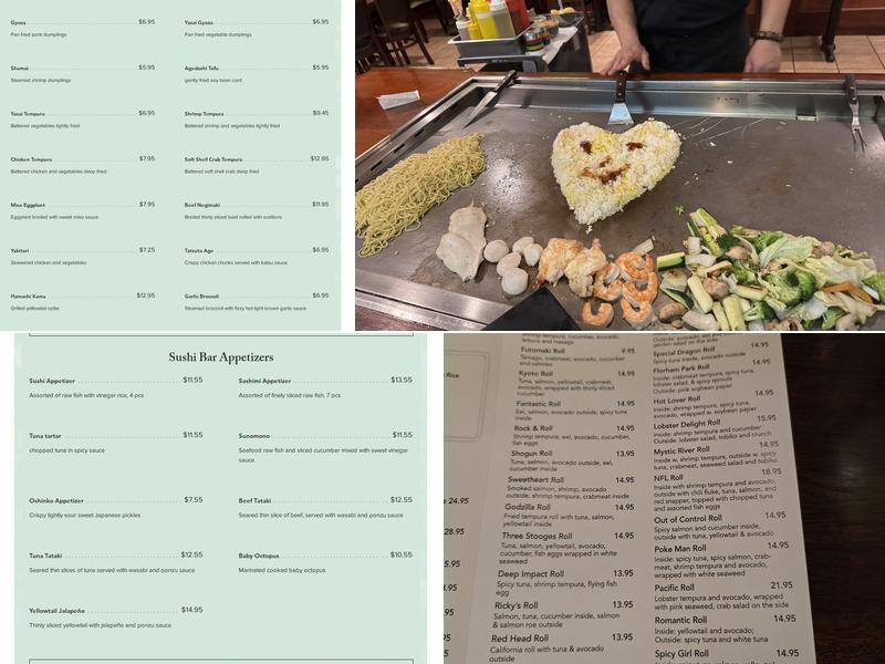 Kyoto Hibachi & Sushi Menu