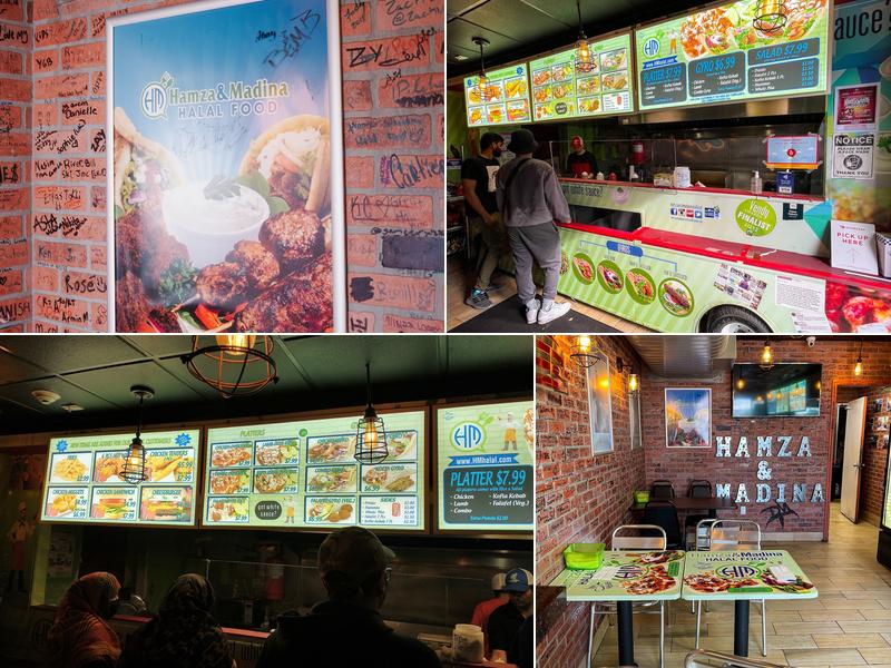 Hamza & Madina Halal Food Menu