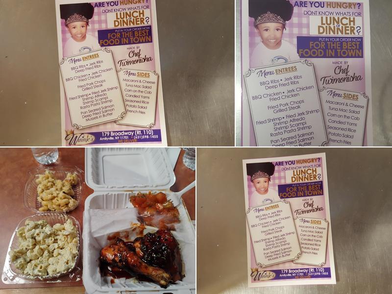 Winnie's (Soul Food) Menu