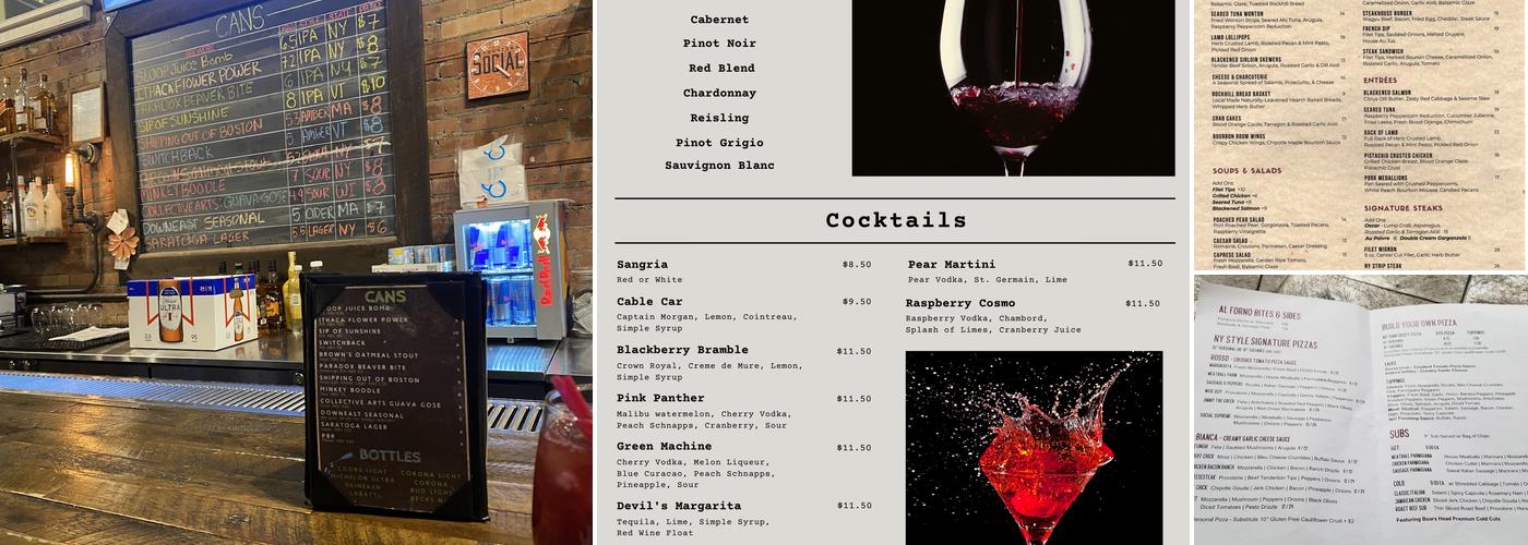 Downtown Social Menu