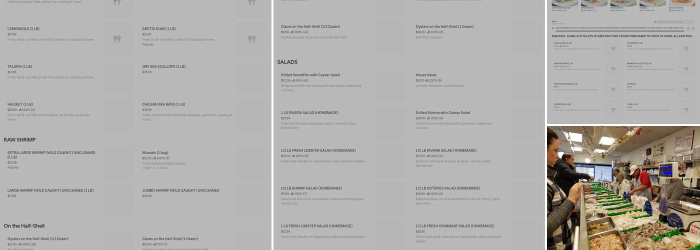 JJR Highridge Fishery Menu
