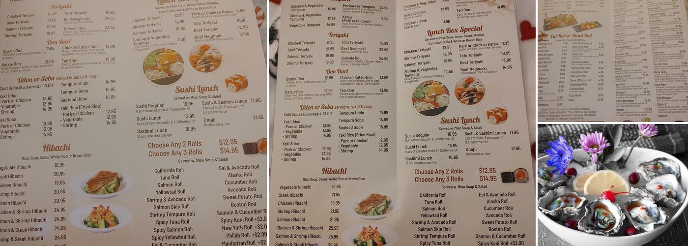 New Ichiban Menu