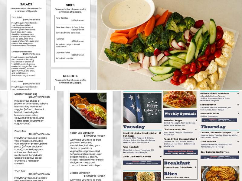 Bentos Catering Menu