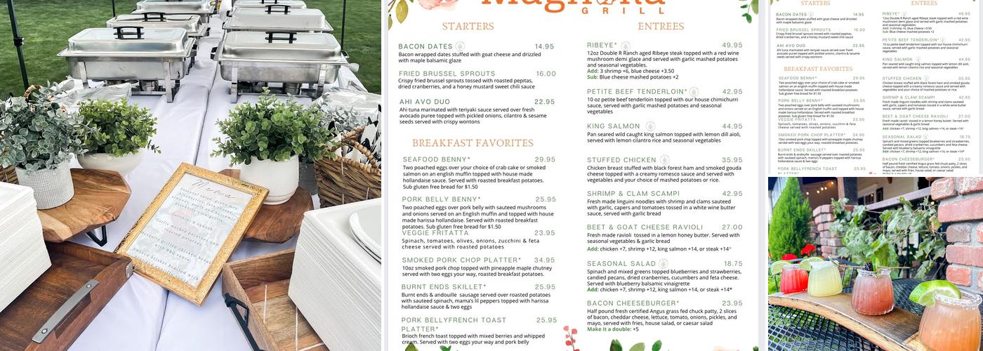 Magnolia Grill Menu