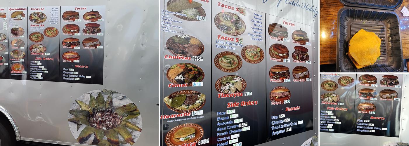 Mis Abuelos Barbacoa Menu