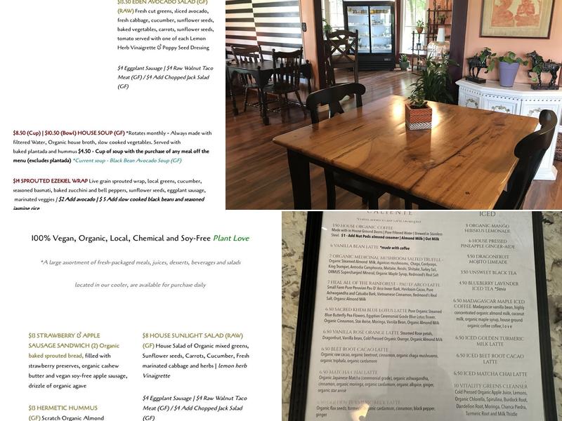 Callie's Kitchen Menu