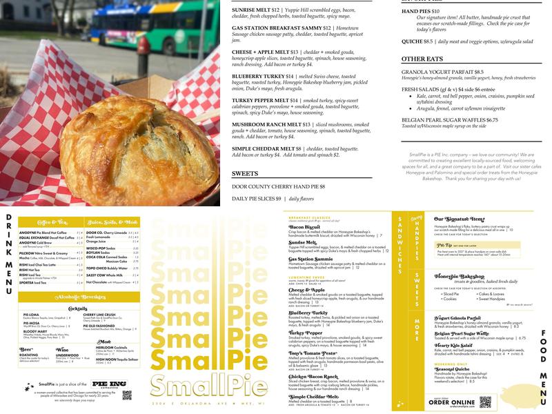 SmallPie Menu