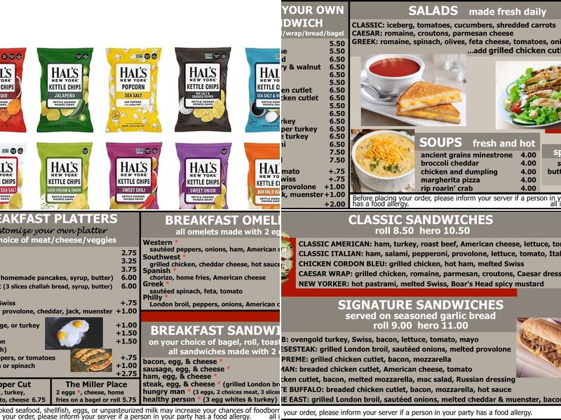 The Bigger Bagel & Deli Menu