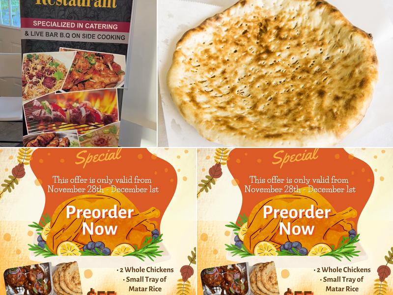 Mughal Oasis Restaurant Menu