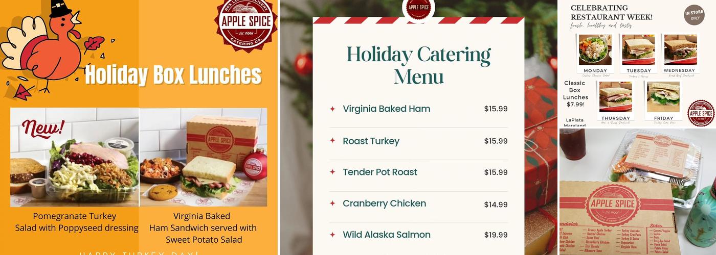 Apple Spice Junction Menu