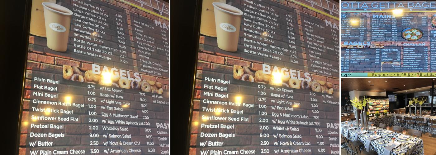 Gotta Getta Bagel Of Woodmere Menu