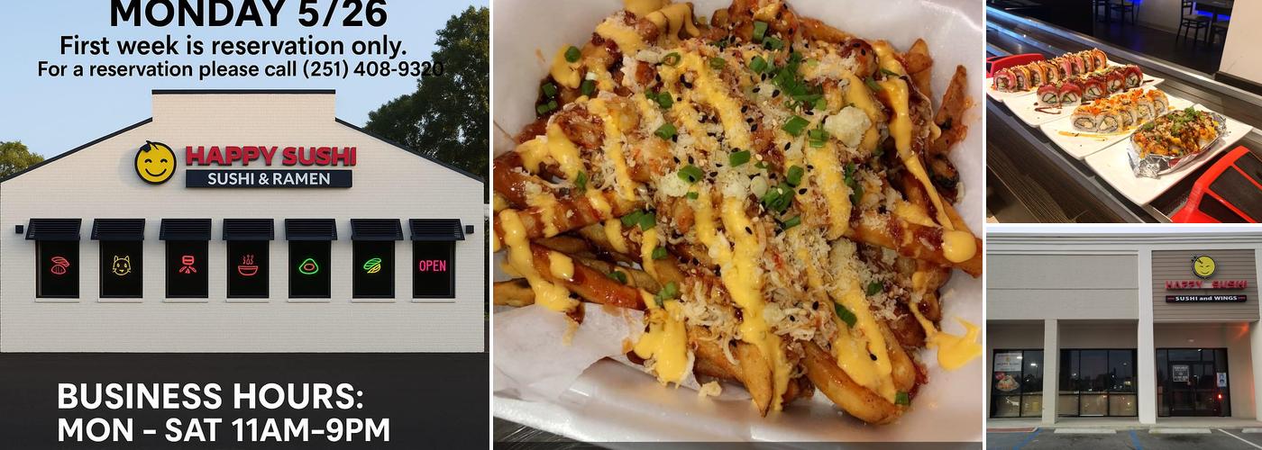 Happy Sushi Yester Oaks location